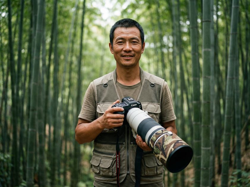 麻豆传媒动物摄影师李明远